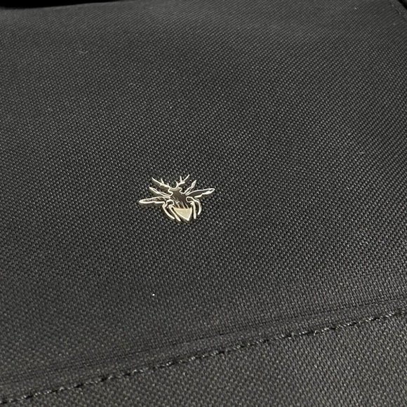 DIOR HOMME BEE MOTION Backpack Backpack Canvas/Leather Black - Picture 13 of 15